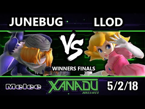 S@X 248 Melee - Junebug (Sheik) Vs. lloD (Peach) - Smash Melee Winners Finals