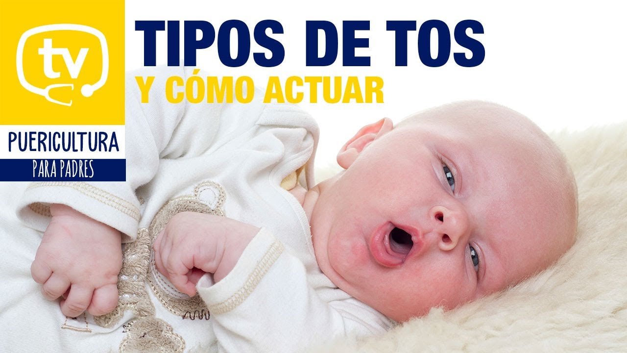 Tipos de tos en los niños y cómo actuar