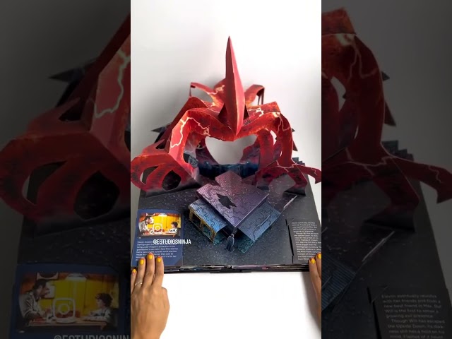 Vídeo relacionado con Stranger Things: The Ultimate Pop-Up Book (Reinhart Pop-Up Studio)