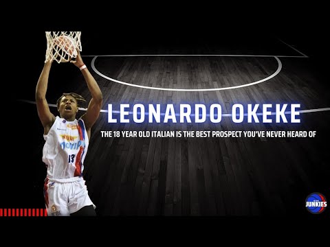 NBA Draft Junkies Sleepers | Italy's Leonardo Okeke is the best NBA prospect you've never heard of..