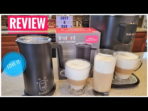 ☕ Instant Pot Milk Frother for Latte or Cappuccino Coffee REVIEW