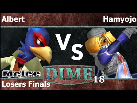 DIME 18 Melee - FX | Albert (Falco) vs FX | Hamyojo (Sheik) - Losers Finals
