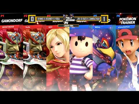 Philly SSBU Arcadian: Spring 2019 - Dennis & Boundy & Yoda vs Jrx & Enzo & Zamirathan - Losers Final