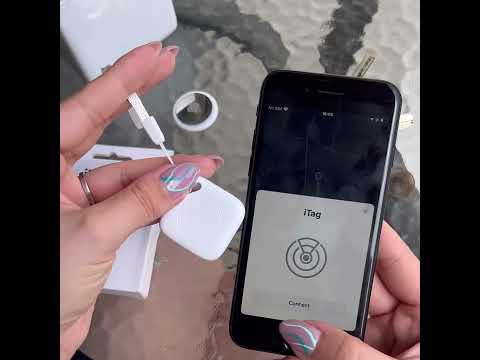 Apple Find My (iOS) tracker for finding keys, with speaker | iLoungeMax iTag Air Tag Black