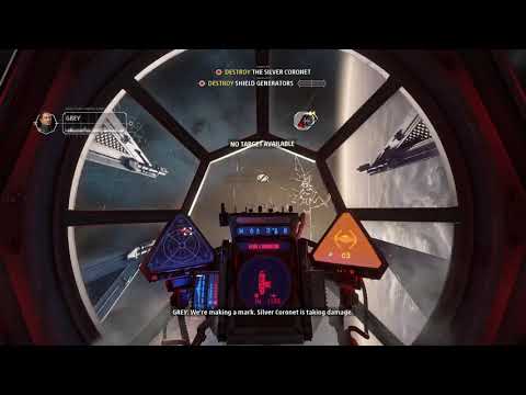 Star Wars Squadrons Change to Tie Interceptor from Reaper at Overseer Silver Coronet Fight