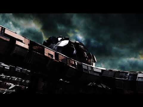 Flight over displacement geometry - octane render