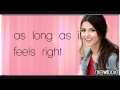 Victorious - All I want is everything lyrics 