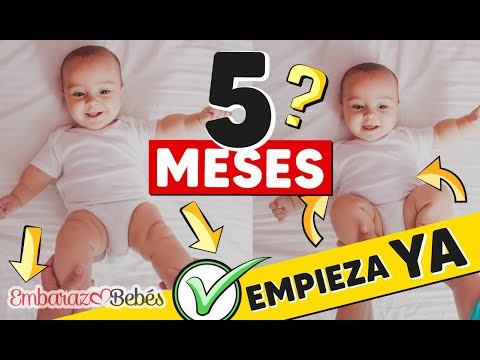 🔔👶🏼 EXERCISES to STIMULATE BABIES from 5 to 6 MONTHS (Early stimulation)
