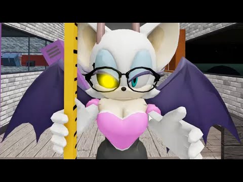 ROBLOX PIGGY 2 NEW SONIC ROUGE TEACHER JUMPSCARE - Roblox Piggy Book 2 rp
