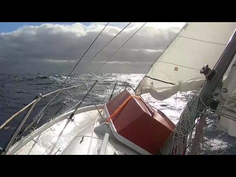Ep 23, 1100Nm Solo Ocean Passage, Small Boat, Contessa 26, 2 Year Circumnavigation, PART 7