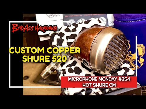 Custom Crunch! Best Blues Harmonica Mic | Custom Shure 520 Bullet Harp Microphone Monday 354