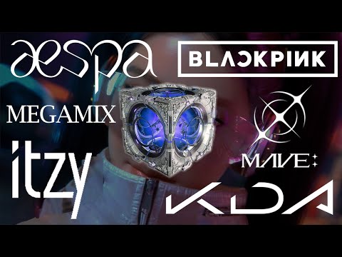 THE BLUE BOX - 2023 K-POP GIRL GROUPS MEGAMIX - AESPA X BLACKPINK X K/DA X MAVE X ITZY