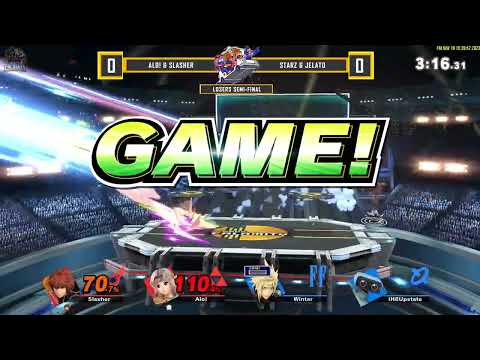 Regular Bairs #380 - SSBU Doubles - Losers Semis - Alo! & Slasher vs. StarZ & Jelato