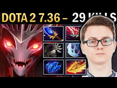Spectre Gameplay Miracle with 29 Kills and Bloodthorn - Ringmaster Dota