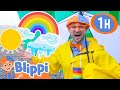 Blippi Learns About All Types Of Weather BEST OF BLIPPI TOYS Educational Videos For Kids