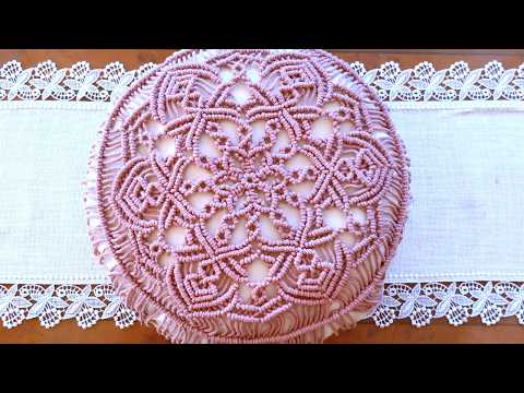 DIY Macrame Star Ornament Tutorial Handmade Christmas Tree Decoration