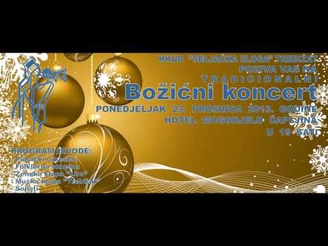 HKUD "Seljačka sloga" Trebižat- Najava "Božićni koncert 2013"