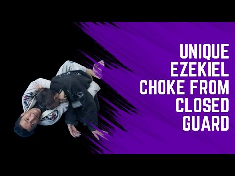 A Fancy & Unique Ezekiel Choke From Closed Guard