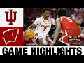 Wisconsin vs Indiana Highlights | NCAA Men's Basketball | 2024 College Basketball