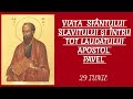 LIFE OF THE HOLY AND ALL PRAISED APOSTLE PAUL June 29