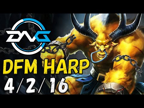 DFM Harp アリスター(Alistar) VS アムム(Amumu) SUPPORT patch 12.19 KR RANK