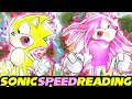 SUPER SONIC vs HYPER KNUCKLES! | Sonic Speed Reading