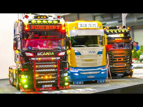 MOST FAMOUS RC SHOW TRUCK COLLECTION!! EXTRA CLASS REMOTE CONTROLLED MODEL TRUCKS