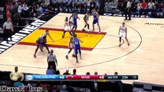 Joel Embiid vs Hassan Whiteside BIG Men Duel 2016 10 21   Whiteside With 15, Embiid With 18 Pts!