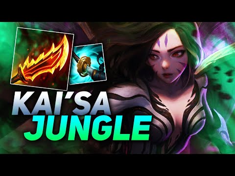 KAISA JUNGLE COM OS NOVOS ITENS