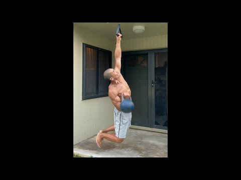 Suspension Press + 20 lbs. Clubbell - age 52, May 30, 2021, 6:06 pm