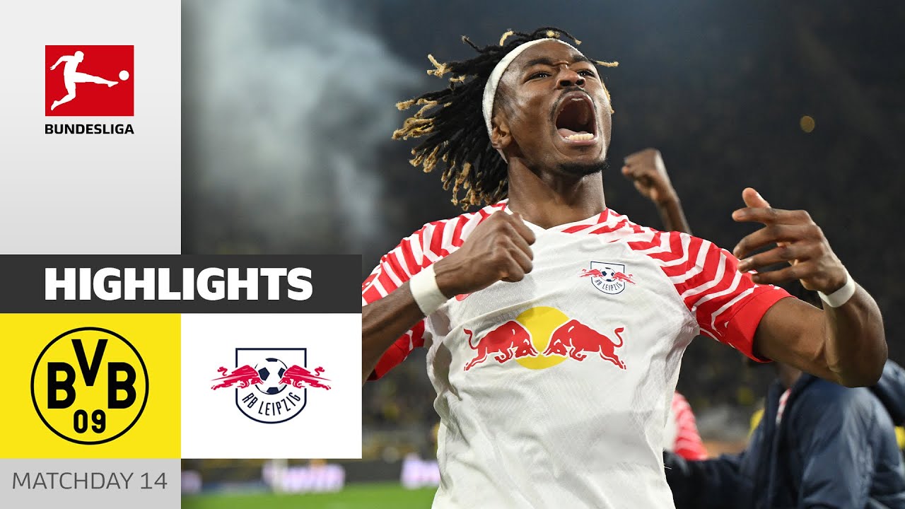 Borussia Dortmund vs RB Leipzig highlights