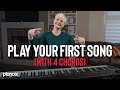Play Your First Song On Piano With Only 4 Chords