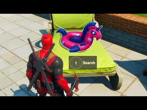 Trova il galleggiante da piscina di Deadpool