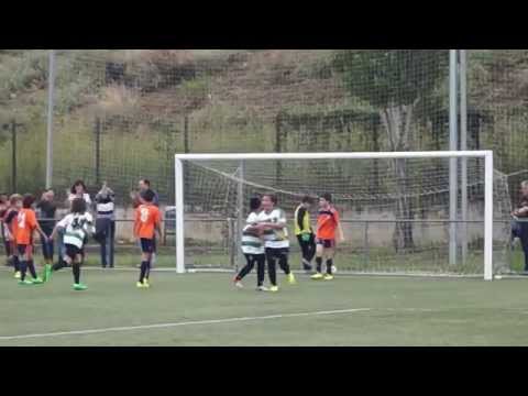 U.E.Sants Alevin "F" vs Bosco Horta - gol Ignasi