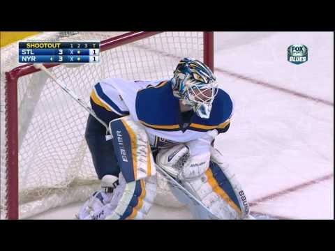 Shootout 4-3 St. Louis Blues vs NY Rangers Nov 3 2014 NHL