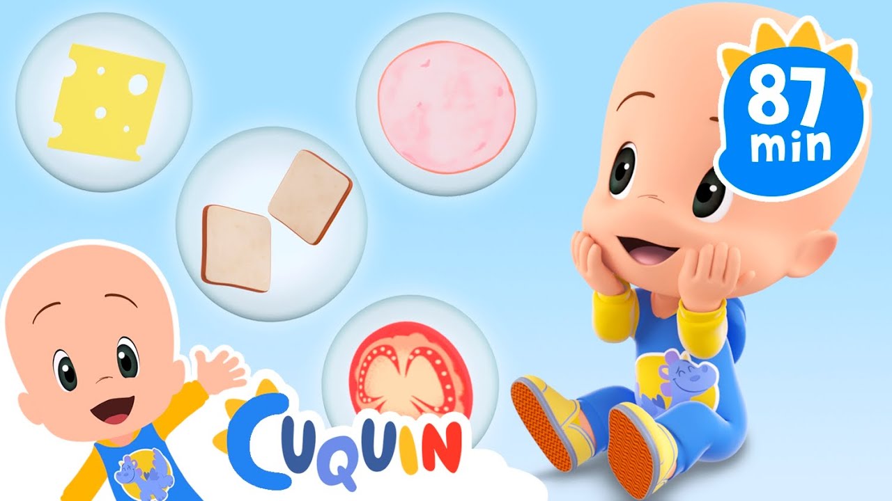 Piquenique de bolhas de Cuquin 🍅 Desenhos animados para bebês