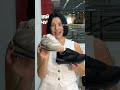 Кроссовки женские замшевые 596831 Черные распродажа Відео