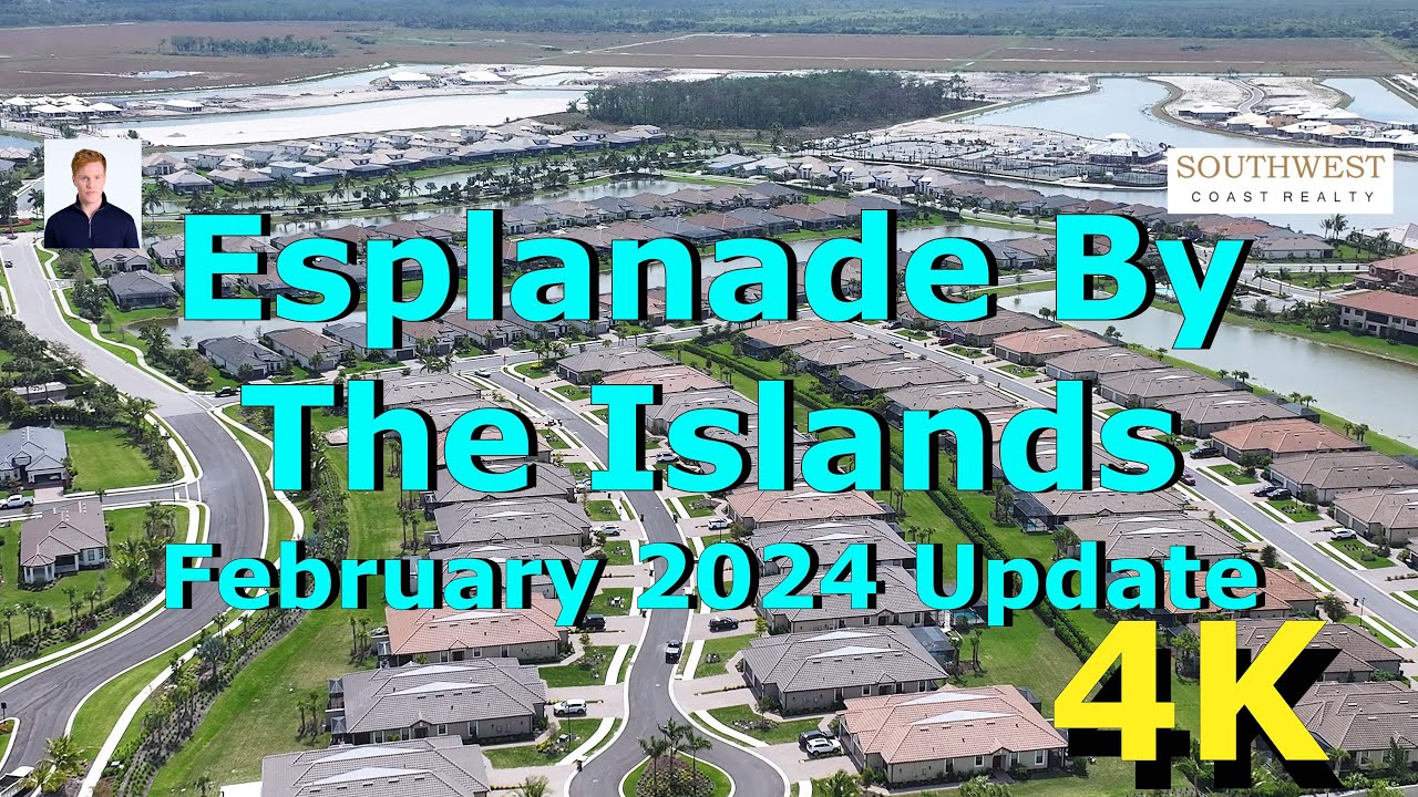 Esplanade By The Islands Naples FL February 2024 update in 4K