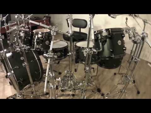 Dw drums collector's series Ebony Satin Oil with Black Nickel Hardware