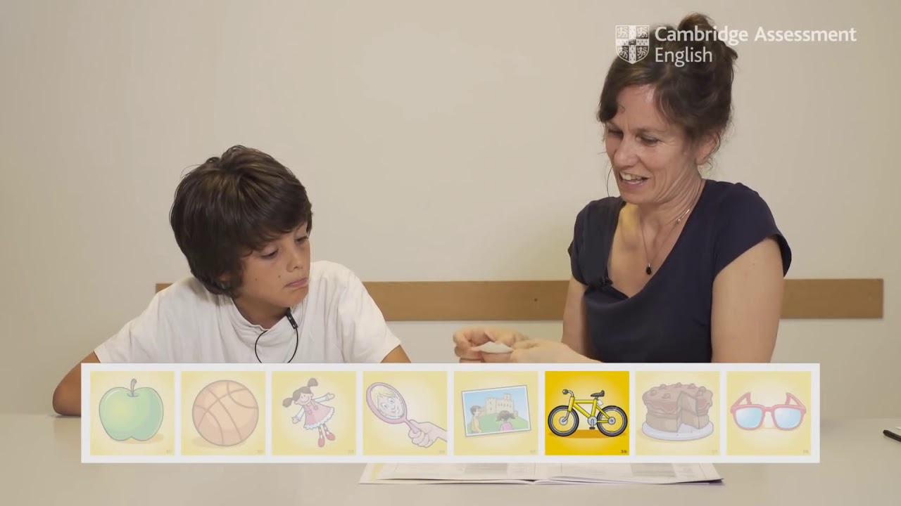 Pre A1 Starters speaking test – Paolo