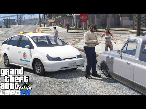 GTA 5 LSPDFR 0.4.1 Los Angeles Parking Enforcement Patrol - Real Life Police Mod #714