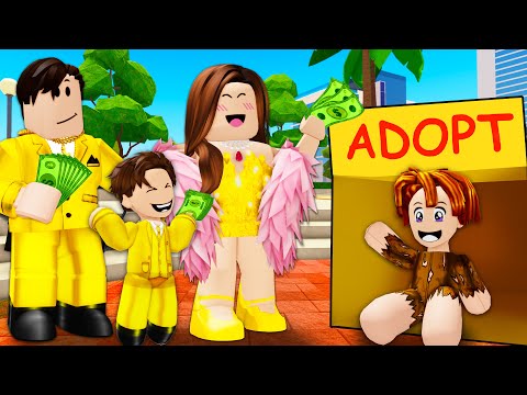 ROBLOX Brookhaven 🏡RP - FUNNY MOMENTS: Peter was Adopted by Tony's Family | Roblox Idol