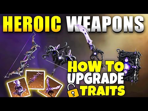 Throne and Liberty How to Upgrade Heroic Weapons & Gear (Unlock Legendary/Heroic Gear Traits Guide)