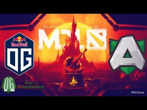 OG vs Alliance - Game 1 - MDL Disneyland Paris Major - Europe Closed Qualifier.