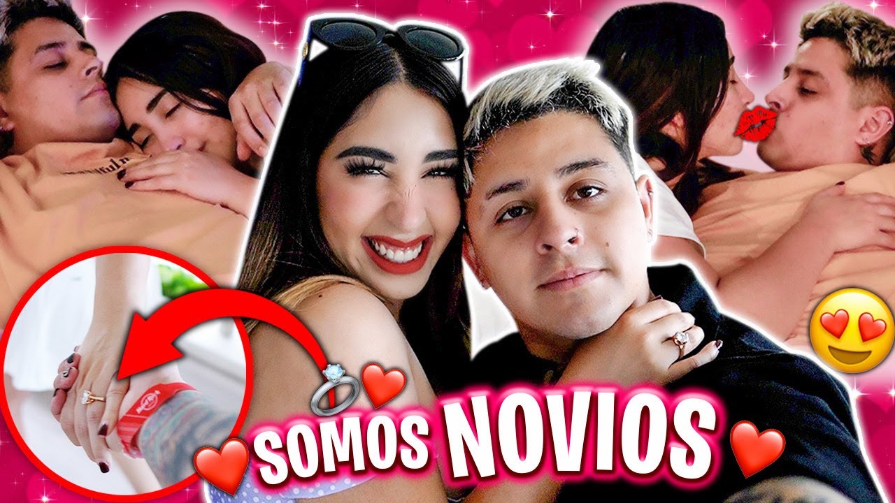 😍 SOMOS NOVIOS  👩‍❤️‍💋‍👨 72 HRS SIENDO NOVIOS Parte 1 | Queen Buenrostro