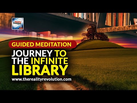 Guided Meditation - Journey To The Infinite Library 111hz 432hz 528hz 639hz 777hz