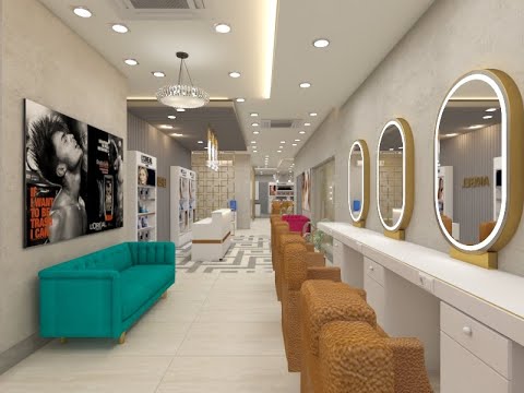 Beauty Salon Interior Design - Angel Unisex Salon...