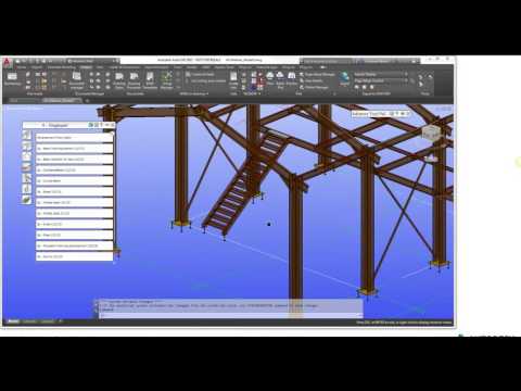 01 Generate Detail Drawings using Advance Steel 2017