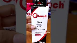 TINTA ETOUCH® P/CANON GI-16 PIGMENTADA