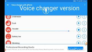 comparing The Voice Changer of puffball and the original version